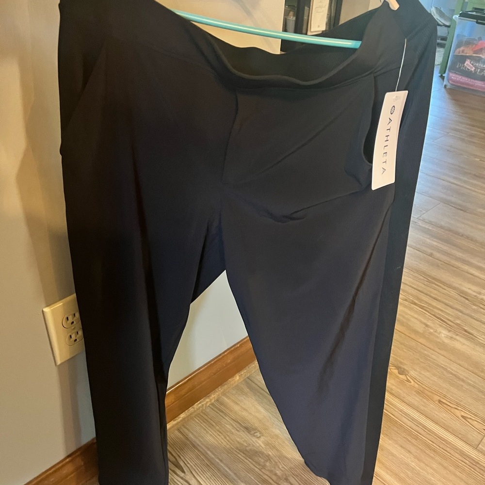 Athleta Midnight Black Yoga Pants